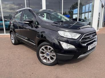 SPOTICAR Ford Ecosport 1.0t Ecoboost Titanium Euro 6 (s/s) 5dr Used Car - Suv Petrol Black - Boston - 1200614629_1