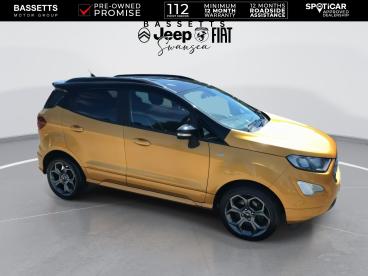 SPOTICAR Ford Ecosport 1.0t Ecoboost St-line Euro 6 (s/s) 5dr Used Car - Suv Petrol Yellow - Swansea - 1200616558_2