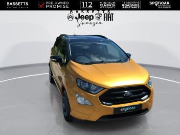 SPOTICAR Ford Ecosport 1.0t Ecoboost St-line Euro 6 (s/s) 5dr Used Car - Suv Petrol Yellow - Swansea - 1200616558_3