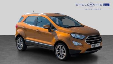 SPOTICAR Ford Ecosport 1.0t Ecoboost Titanium Auto Euro 6 (s/s) 5dr Used Car - Suv Petrol Orange - Liverpool - 1200617495_1