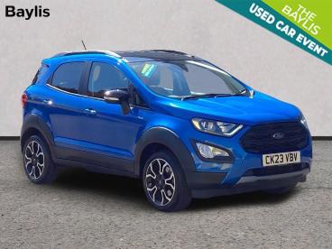 SPOTICAR Ford Ecosport 1.0t Ecoboost Active Euro 6 (s/s) 5dr Used Car - Suv Petrol Blue - Cheltenham - 1200618514_1