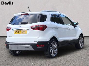 SPOTICAR Ford Ecosport 1.0t Ecoboost Titanium Euro 6 (s/s) 5dr Used Car - Suv Petrol White - Merthyr Tydfil - 1200620099_2