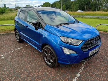SPOTICAR Ford Ecosport 1.0t Ecoboost St-line Euro 6 (s/s) 5dr Used Car - Suv Petrol Blue - Portadown - 1200620651_1