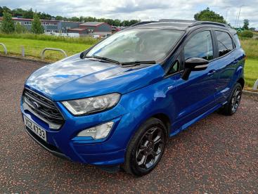 SPOTICAR Ford Ecosport 1.0t Ecoboost St-line Euro 6 (s/s) 5dr Used Car - Suv Petrol Blue - Portadown - 1200620651_2