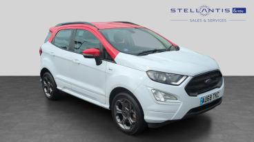 SPOTICAR Ford Ecosport 1.0t Ecoboost St-line Euro 6 (s/s) 5dr Used Car - Suv Petrol White - Crawley - 1200627498_1