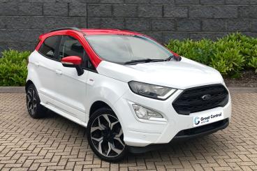 SPOTICAR Ford Ecosport 1.0t Ecoboost St-line Euro 6 (s/s) 5dr Used Car - Suv Petrol White - Rugby - 1200628326_1