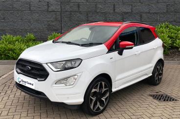 SPOTICAR Ford Ecosport 1.0t Ecoboost St-line Euro 6 (s/s) 5dr Used Car - Suv Petrol White - Rugby - 1200628326_3
