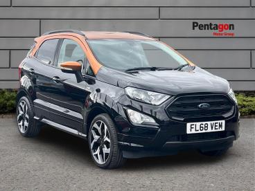 SPOTICAR Ford Ecosport 1.0t Ecoboost St-line Euro 6 (s/s) 5dr Used Car - Suv Petrol Black - Scunthorpe - 1200632231_1