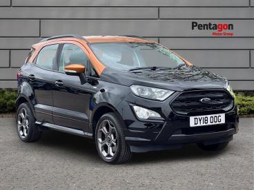 SPOTICAR Ford Ecosport 1.0t Ecoboost St-line Euro 6 (s/s) 5dr Used Car - Suv Petrol Black - Nottingham - 1200632763_1