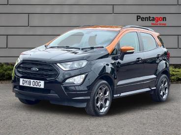 SPOTICAR Ford Ecosport 1.0t Ecoboost St-line Euro 6 (s/s) 5dr Used Car - Suv Petrol Black - Nottingham - 1200632763_3