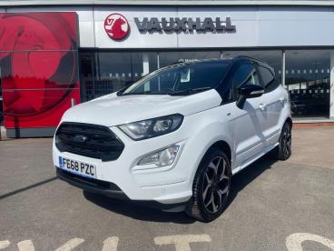 SPOTICAR Ford Ecosport 1.0t Ecoboost St-line Euro 6 (s/s) 5dr Used Car - Suv Petrol White - Melton Mowbray - 1200634233_1