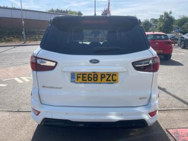 SPOTICAR Ford Ecosport 1.0t Ecoboost St-line Euro 6 (s/s) 5dr Used Car - Suv Petrol White - Melton Mowbray - 1200634233_4