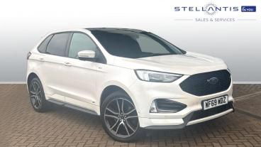 SPOTICAR Ford Edge 2.0 Ecoblue St-line Auto Awd Euro 6 (s/s) 5dr Used Car - Suv Diesel White - London - 1200581306_1