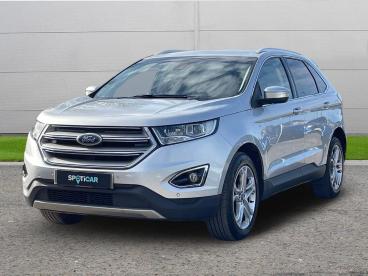 SPOTICAR Ford Edge 2.0 Tdci Titanium Powershift Awd Euro 6 (s/s) 5dr Used Car - Suv Diesel Silver - Selby - 1200582078_3