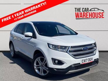 SPOTICAR Ford Edge 2.0 Tdci Titanium Awd Euro 6 (s/s) 5dr Used Car - Suv Diesel White - Bridgend - 1200625143_1