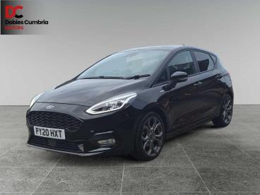 SPOTICAR Ford Fiesta 1.0t Ecoboost St-line Edition Auto Euro 6 (s/s) 5d Used Car - Hatchback Petrol Black - Workington - 1200532468_3