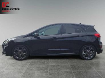 SPOTICAR Ford Fiesta 1.0t Ecoboost St-line Edition Auto Euro 6 (s/s) 5d Used Car - Hatchback Petrol Black - Workington - 1200532468_4