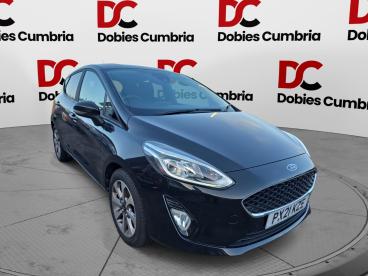 SPOTICAR Ford Fiesta 1.0t Ecoboost Trend Euro 6 (s/s) 5dr Used Car - Hatchback Petrol Black - Workington - 1200536770_1