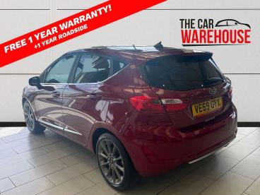 SPOTICAR Ford Fiesta 1.0 Ecoboost 140 5dr Used Car - Hatchback Petrol Red - Bridgend - 1200545575_2