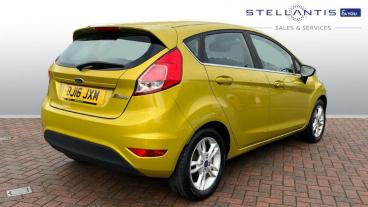 SPOTICAR Ford Fiesta 1.25 Zetec Euro 6 5dr Used Car - Hatchback Petrol Yellow - Leicester - 1200550780_3