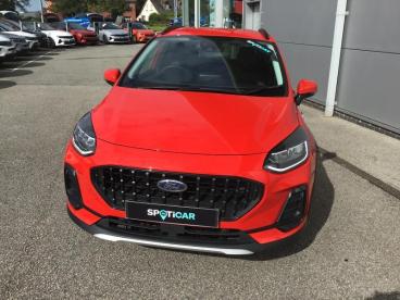 SPOTICAR Ford Fiesta 1.0t Ecoboost Mhev Active X Edition Euro 6 (s/s) 5 Used Car - Hatchback Petrol Red - Bodmin - 1200551599_2