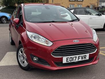 SPOTICAR Ford Fiesta 1.5 Tdci Econetic Titanium Euro 6 (s/s) 5dr Used Car - Hatchback Diesel Red - Romford - 1200551934_2