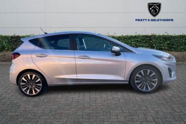 SPOTICAR Ford Fiesta 1.0t Ecoboost Mhev Titanium X Euro 6 (s/s) 5dr Used Car - Hatchback Hybrid Silver - Newark On Trent - 1200552550_4