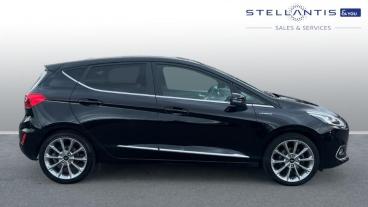 SPOTICAR Ford Fiesta 1.0t Ecoboost Vignale Euro 6 (s/s) 5dr Used Car - Hatchback Petrol Black - Stockport - 1200553552_2