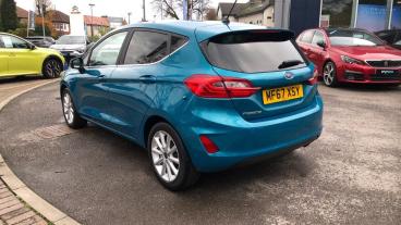 SPOTICAR Ford Fiesta 1.0t Ecoboost Titanium Euro 6 (s/s) 5dr Used Car - Hatchback Petrol Blue - Sale - 1200555017_5