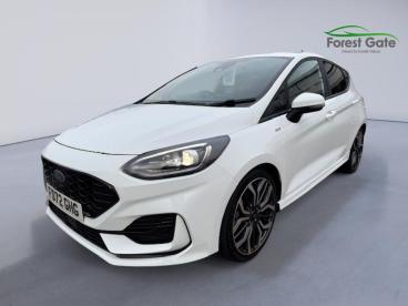 SPOTICAR Ford Fiesta 1.0t Ecoboost Mhev St-line X Edition Euro 6 (s/s) Used Car - Hatchback Petrol White - Corby - 1200555031_5