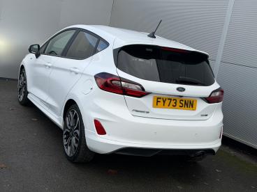 SPOTICAR Ford Fiesta 1.0t Ecoboost Mhev St-line X Edition Euro 6 (s/s) Used Car - Hatchback Petrol White - Darlington - 1200556027_3