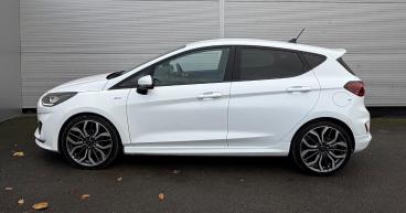 SPOTICAR Ford Fiesta 1.0t Ecoboost Mhev St-line X Edition Euro 6 (s/s) Used Car - Hatchback Petrol White - Darlington - 1200556027_4