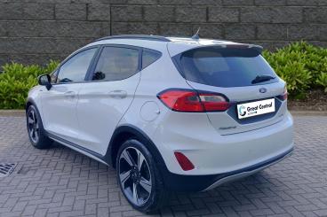 SPOTICAR Ford Fiesta 1.0t Ecoboost Mhev Active Edition Euro 6 (s/s) 5dr Used Car - Hatchback Petrol White - Rugby - 1200557751_4