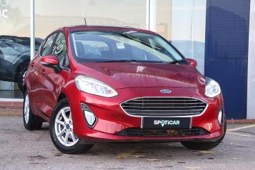 SPOTICAR Ford Fiesta 1.1 Ti-vct Zetec Euro 6 (s/s) 5dr Used Car - Hatchback Petrol Red - Bulkington - 1200559541_1