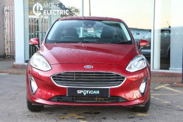 SPOTICAR Ford Fiesta 1.1 Ti-vct Zetec Euro 6 (s/s) 5dr Used Car - Hatchback Petrol Red - Bulkington - 1200559541_4