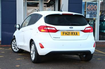 SPOTICAR Ford Fiesta 1.0t Ecoboost Titanium Euro 6 (s/s) 5dr Used Car - Hatchback Petrol White - Bulkington - 1200560563_3