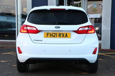 SPOTICAR Ford Fiesta 1.0t Ecoboost Titanium Euro 6 (s/s) 5dr Used Car - Hatchback Petrol White - Bulkington - 1200560563_4