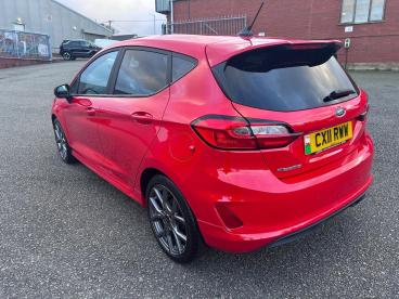 SPOTICAR Ford Fiesta 1.0t Ecoboost St-line Euro 6 (s/s) 5dr Used Car - Hatchback Petrol Red - Colwyn Bay - 1200561961_5