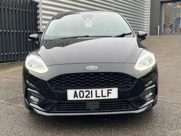 SPOTICAR Ford Fiesta 1.0t Ecoboost St-line X Edition Dct Euro 6 (s/s) 3 Used Car - Hatchback Petrol Black - Swindon - 1200562970_2