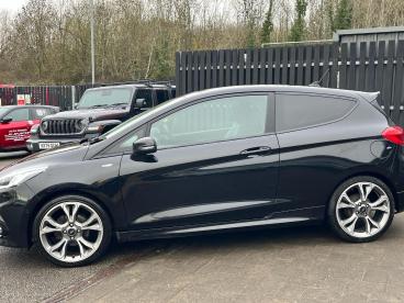 SPOTICAR Ford Fiesta 1.0t Ecoboost St-line X Edition Dct Euro 6 (s/s) 3 Used Car - Hatchback Petrol Black - Swindon - 1200562970_4