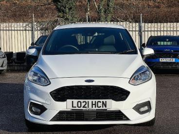 SPOTICAR Ford Fiesta 1.0t Ecoboost St-line X Edition Dct Euro 6 (s/s) 5 Used Car - Hatchback Petrol White - Pontypridd - 1200565421_2