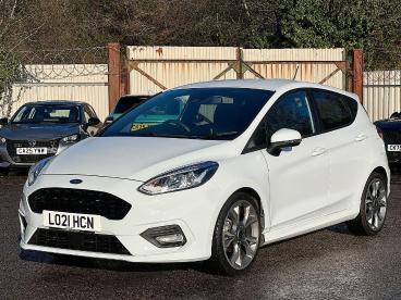 SPOTICAR Ford Fiesta 1.0t Ecoboost St-line X Edition Dct Euro 6 (s/s) 5 Used Car - Hatchback Petrol White - Pontypridd - 1200565421_3