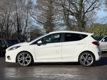 SPOTICAR Ford Fiesta 1.0t Ecoboost St-line X Edition Dct Euro 6 (s/s) 5 Used Car - Hatchback Petrol White - Pontypridd - 1200565421_4
