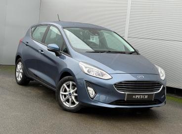 SPOTICAR Ford Fiesta 1.1 Ti-vct Zetec Euro 6 (s/s) 5dr Used Car - Hatchback Petrol Blue - Darlington - 1200566166_1