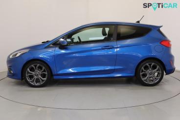 SPOTICAR Ford Fiesta 1.0t Ecoboost Mhev St-line Edition Euro 6 (s/s) 3d Used Car - Hatchback Petrol Blue - Wellingborough - 1200569214_5