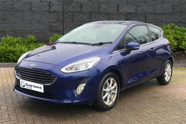 SPOTICAR Ford Fiesta 1.5 Tdci Zetec Euro 6 (s/s) 3dr Used Car - Hatchback Diesel Blue - Rugby - 1200569421_2