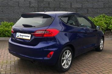 SPOTICAR Ford Fiesta 1.5 Tdci Zetec Euro 6 (s/s) 3dr Used Car - Hatchback Diesel Blue - Rugby - 1200569421_5