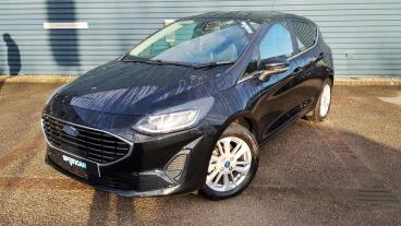 SPOTICAR Ford Fiesta 1.0t Ecoboost Titanium Euro 6 (s/s) 5dr Used Car - Hatchback Petrol Black - Barrow In Furness - 1200571688_2