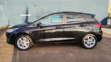 SPOTICAR Ford Fiesta 1.0t Ecoboost Titanium Euro 6 (s/s) 5dr Used Car - Hatchback Petrol Black - Barrow In Furness - 1200571688_3