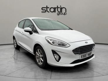 SPOTICAR Ford Fiesta 1.1 Ti-vct Zetec Euro 6 (s/s) 5dr Used Car - Hatchback Petrol White - Redditch - 1200571847_1